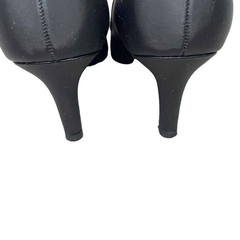 Easy Street Womens Alive@5 Black Black Glitter Dance Flex Heel Pump Size 7.5‎ - Picture 7 of 12